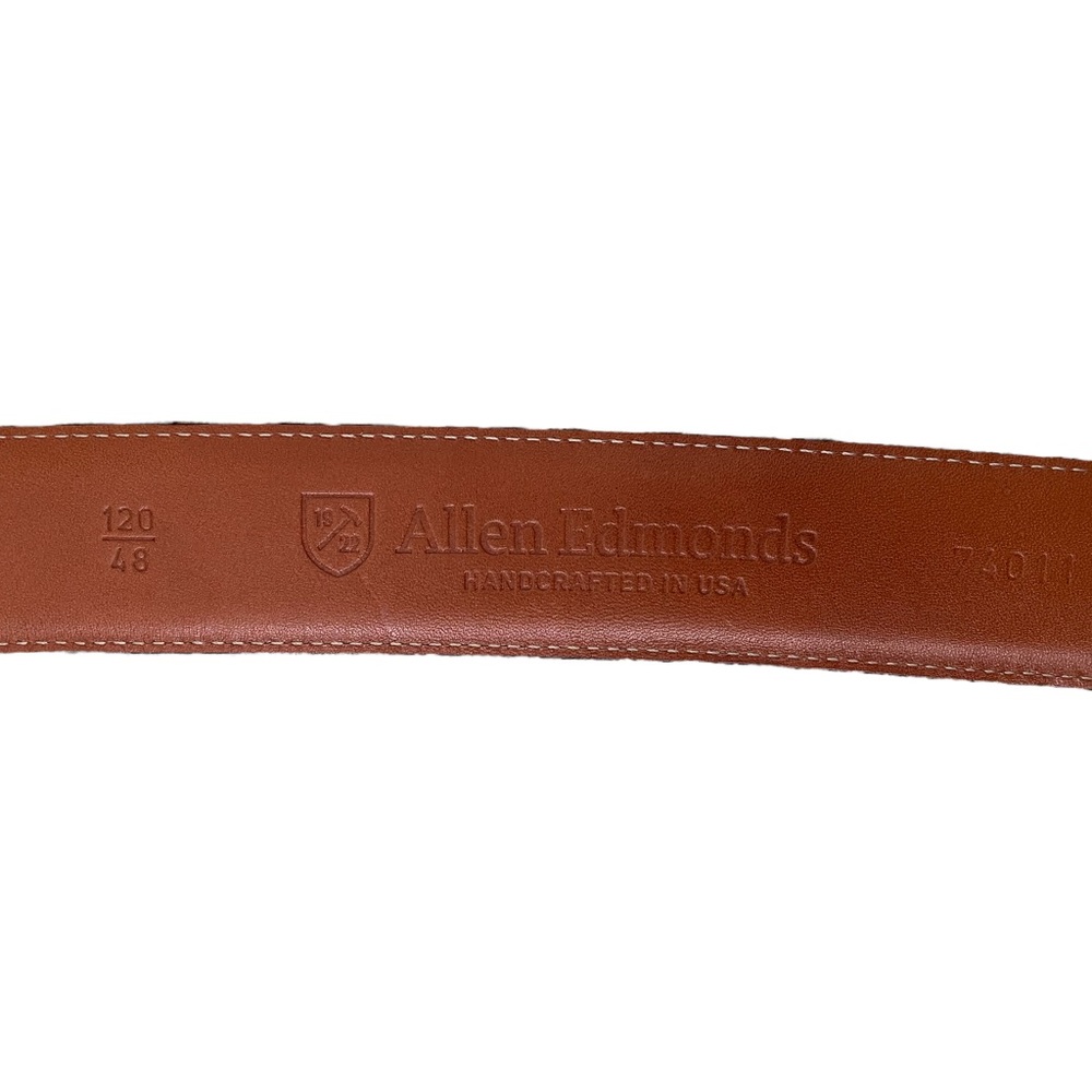 Allen Edmonds Black Leather Belt - Picture 9 of 11